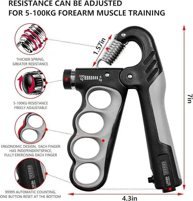 Hand Gripper 5-100kg