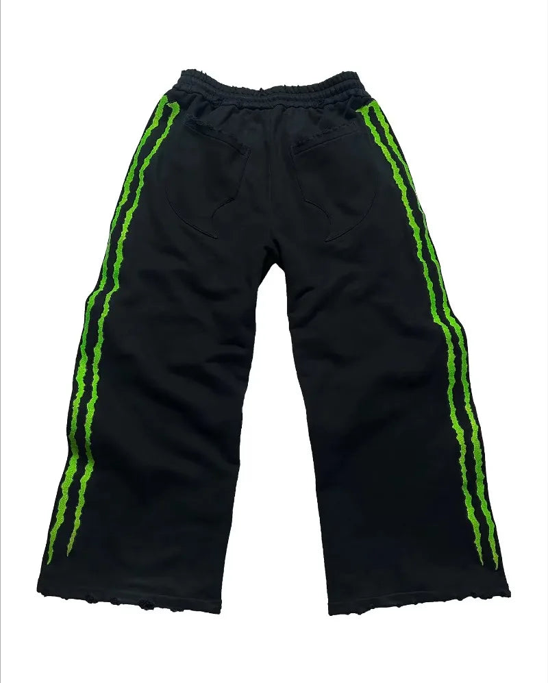 Triple Stripe Drawstring Joggers