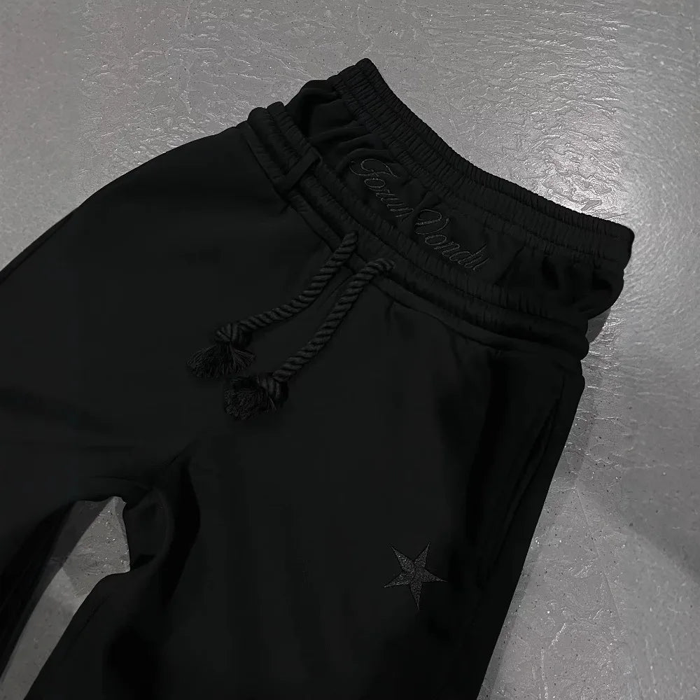 Double waisted sweatpants