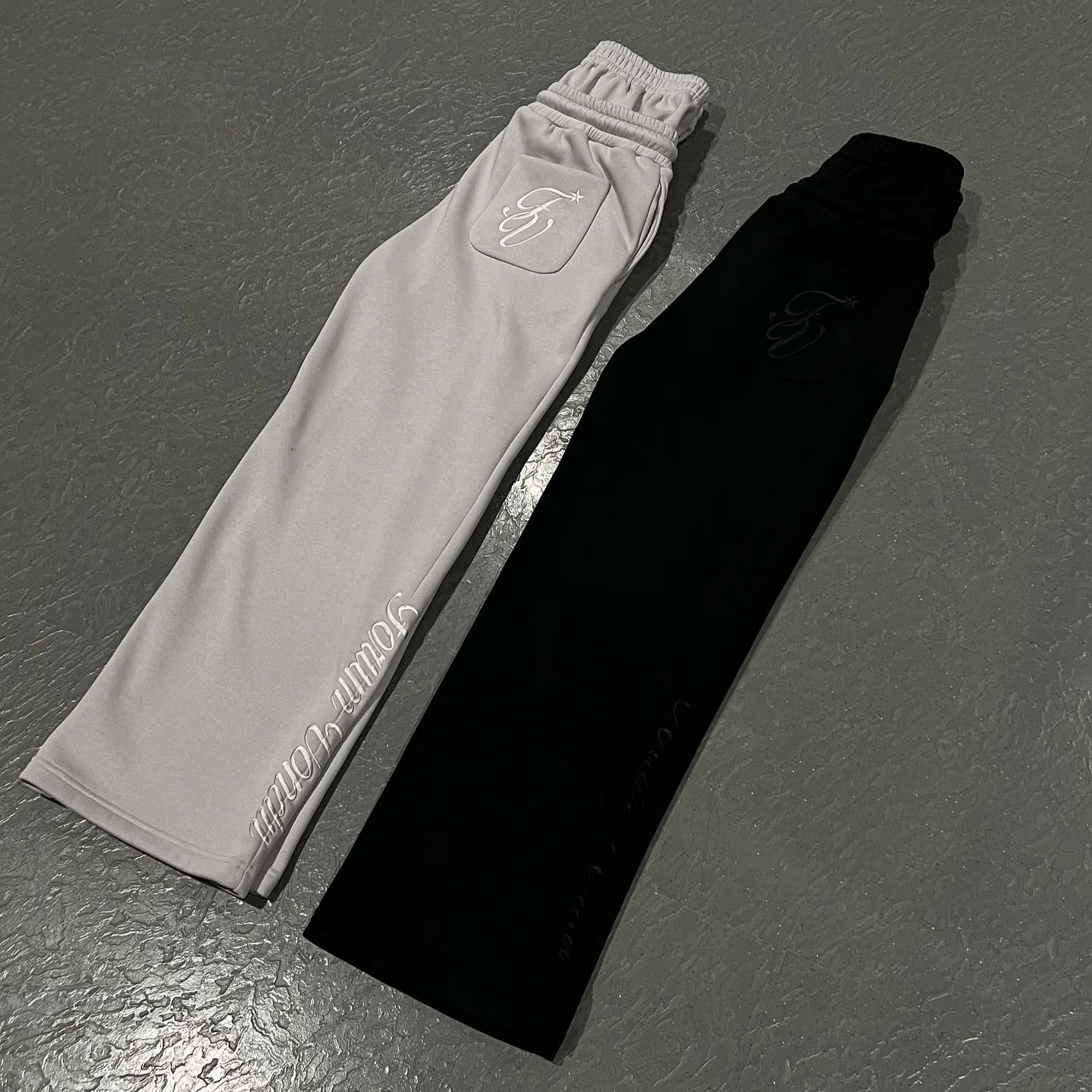Double waisted sweatpants